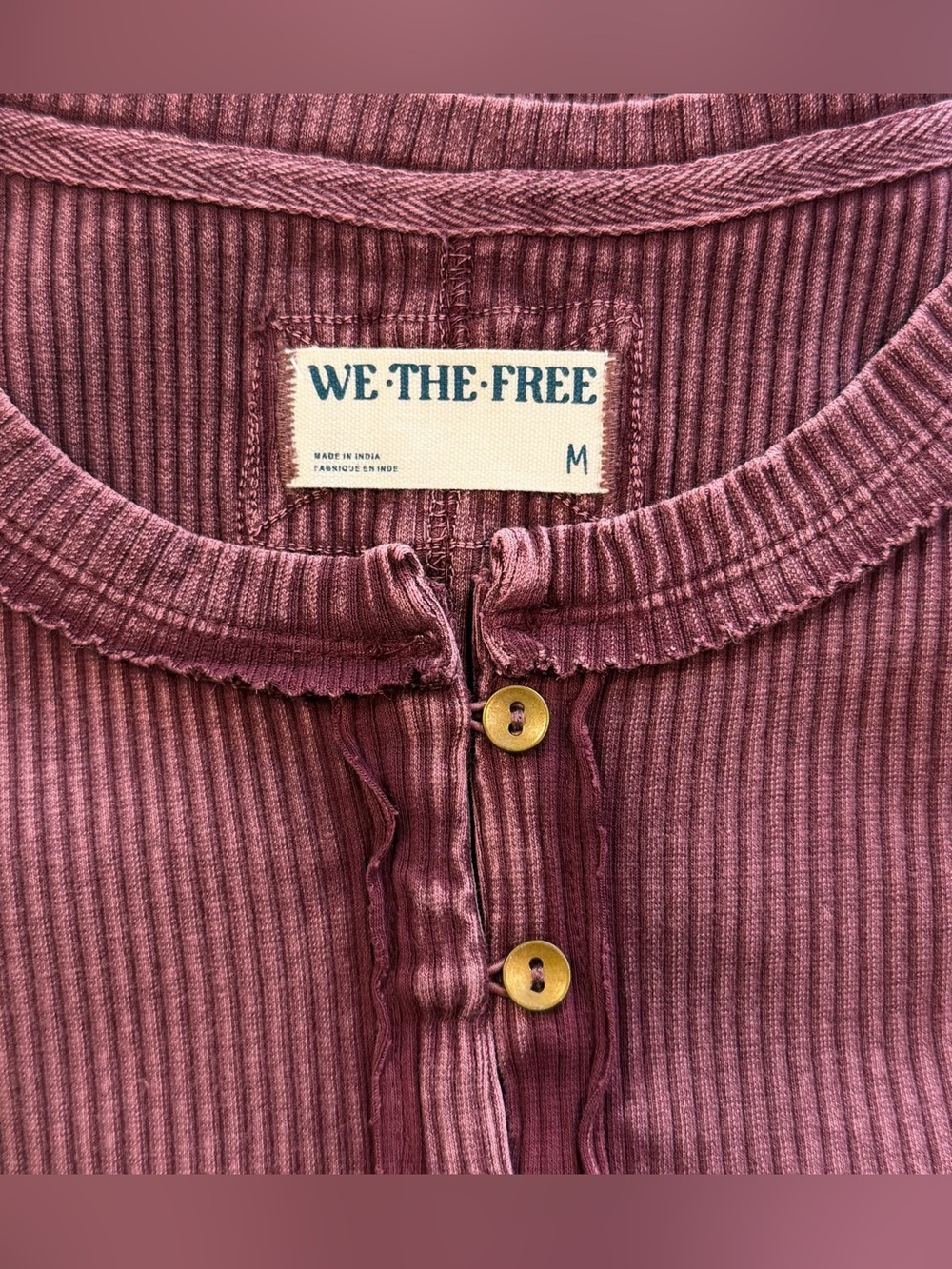 Free People We The Free It's On Cardi - Picture 7 of 8
